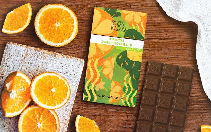 Cocoa: Branding de marca de chocolates 9