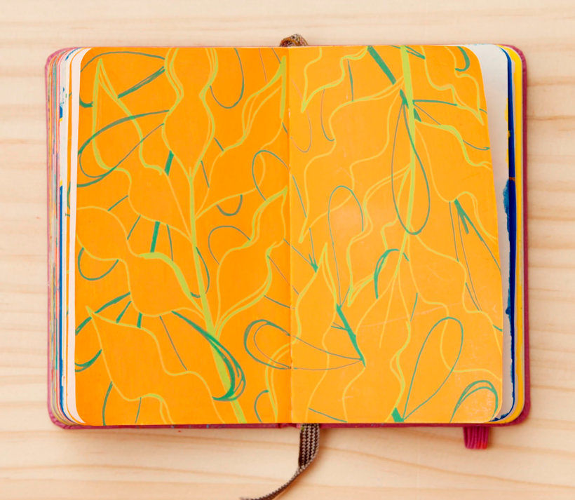 My project in Botanical Patterns in a Sketchbook: Conquer the Blank Page course 20