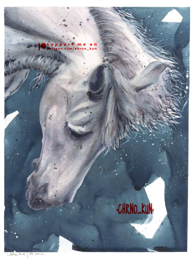 Horse I: Watercolor Work 1