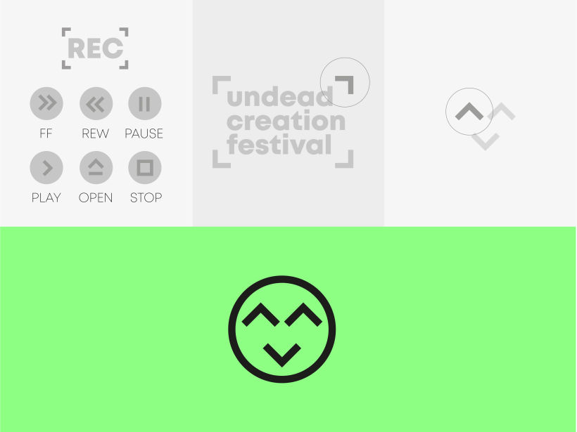 Undead Creation Festival - Creación de Artes Visuales - Branding 2