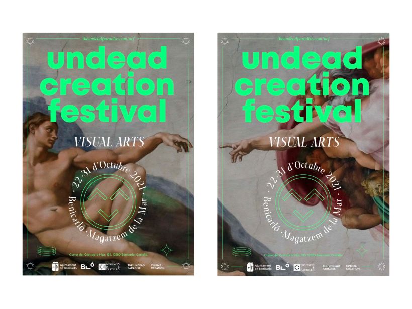 Undead Creation Festival - Creación de Artes Visuales - Branding 6