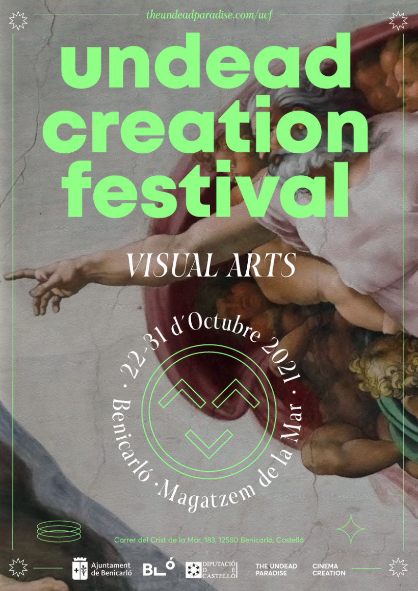 Undead Creation Festival - Creación de Artes Visuales - Branding 8