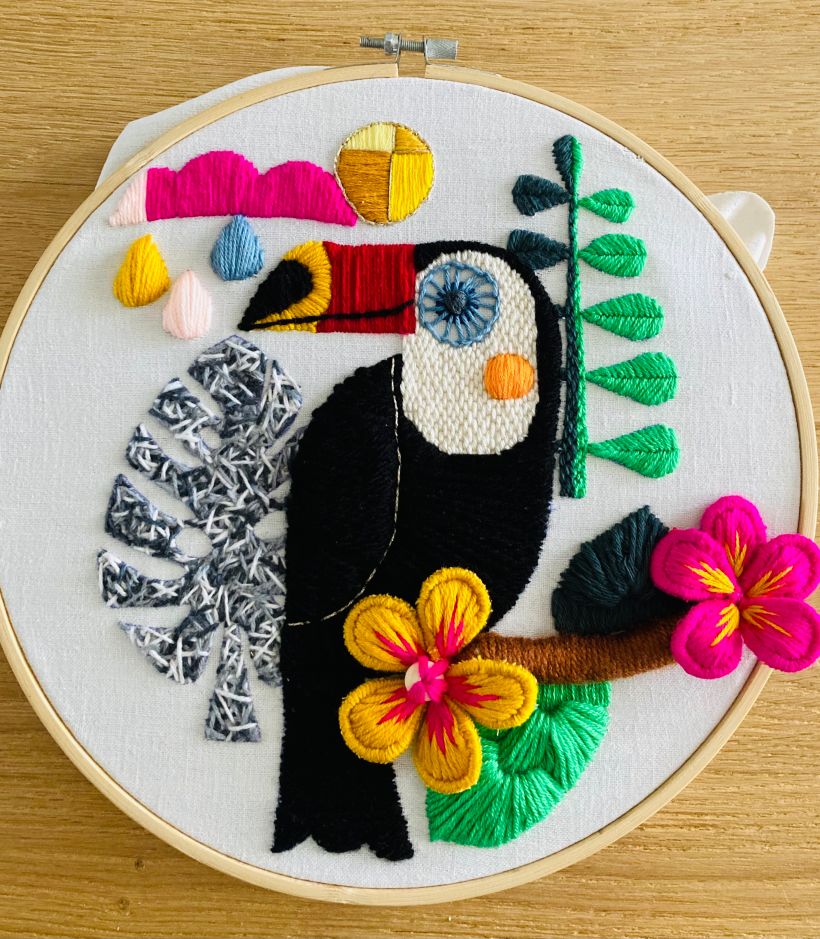 My project in Introduction to 3D Embroidery course 1