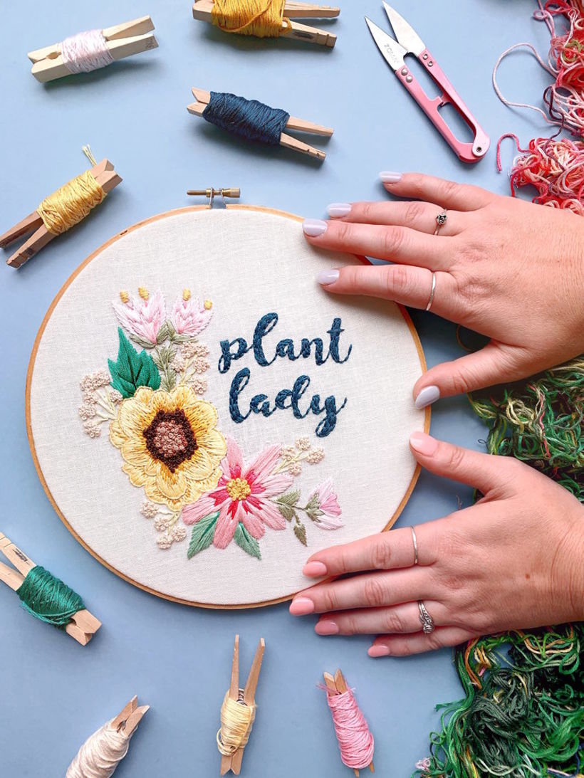 embroidery 101: learn to stitch!