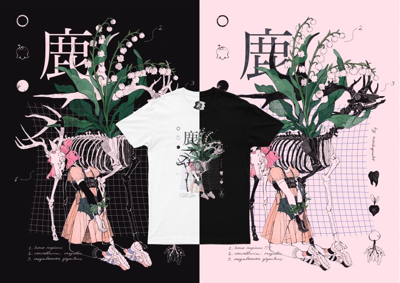 Apparel/T-Shirt designs with Fukumono 4