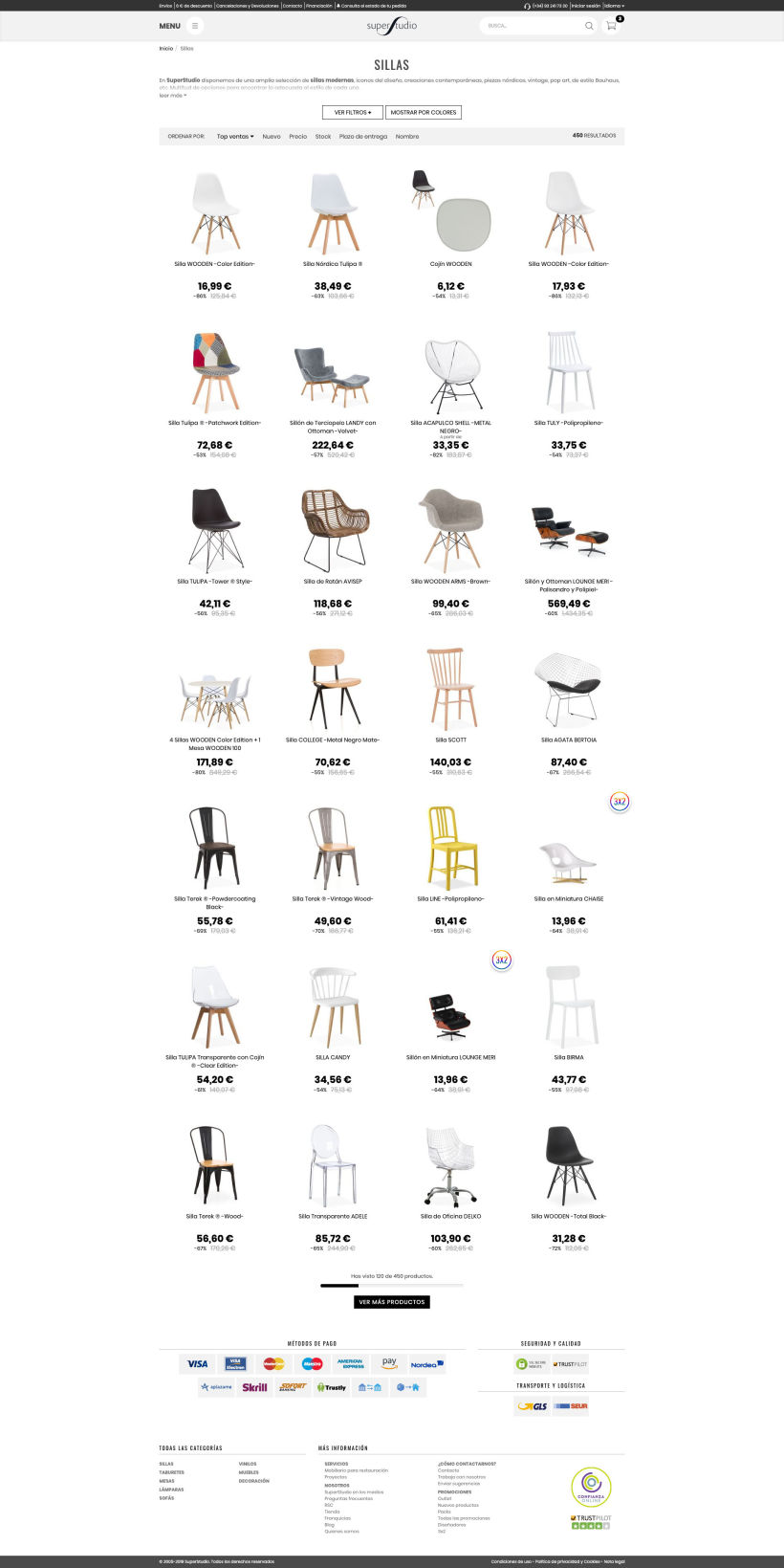 Superestudio - Category list page