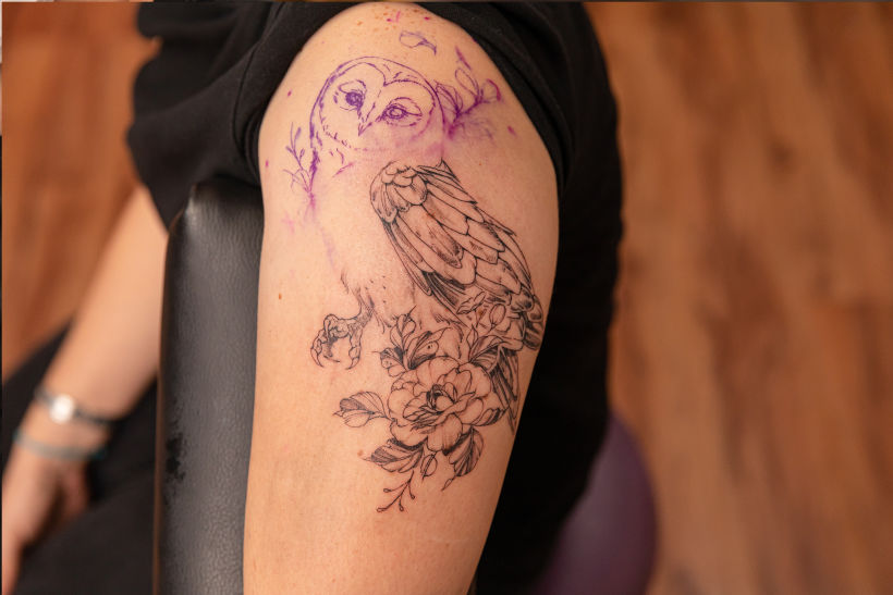Proyecto final: "Tatuaje naturalista: del trazo a la piel" 12