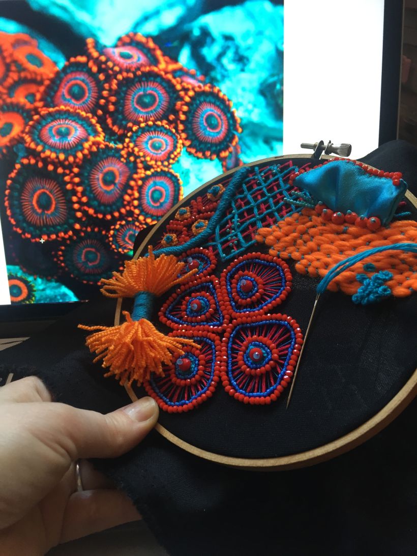 Mi Proyecto del curso: Creación de tapices bordados 4