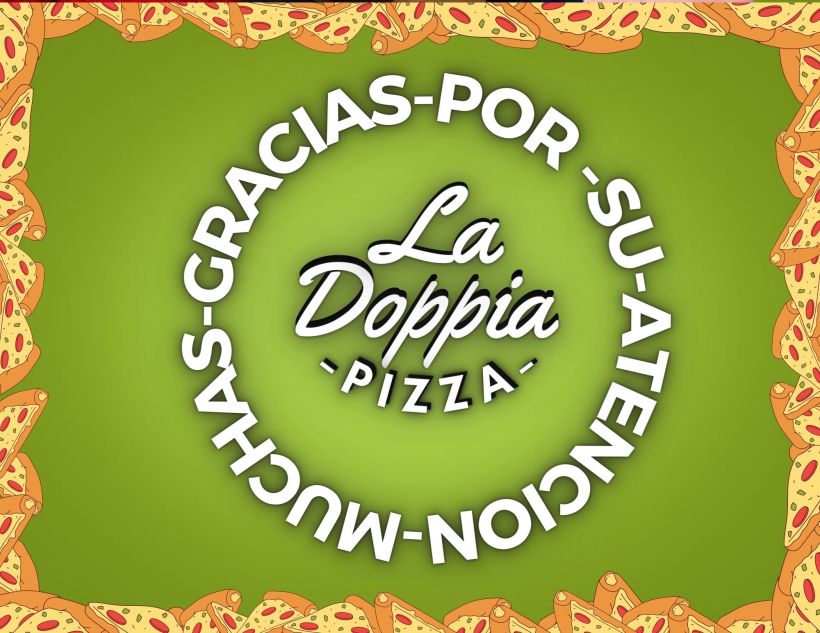 Mi Proyecto del curso: Principios básicos para diseñar marcas LA DOPPIA PIZZA 15