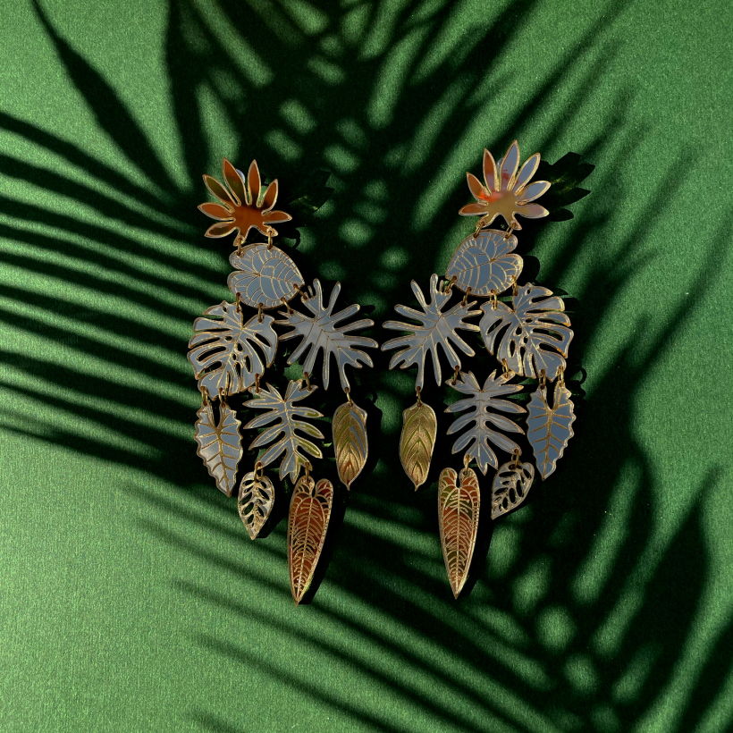 Queen of the Jungle Earrings  2
