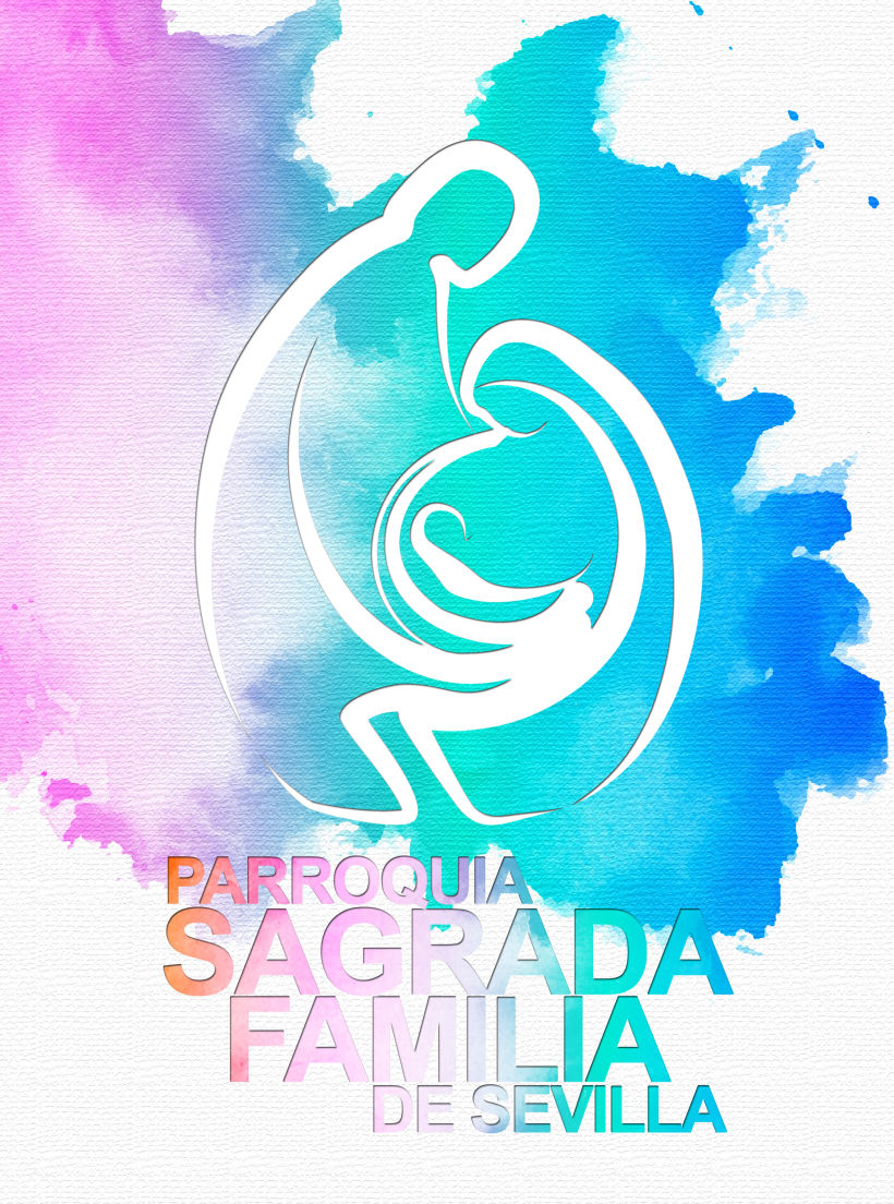 Creación Logotipo Parroquia Sagrada Familia de Sevilla 1