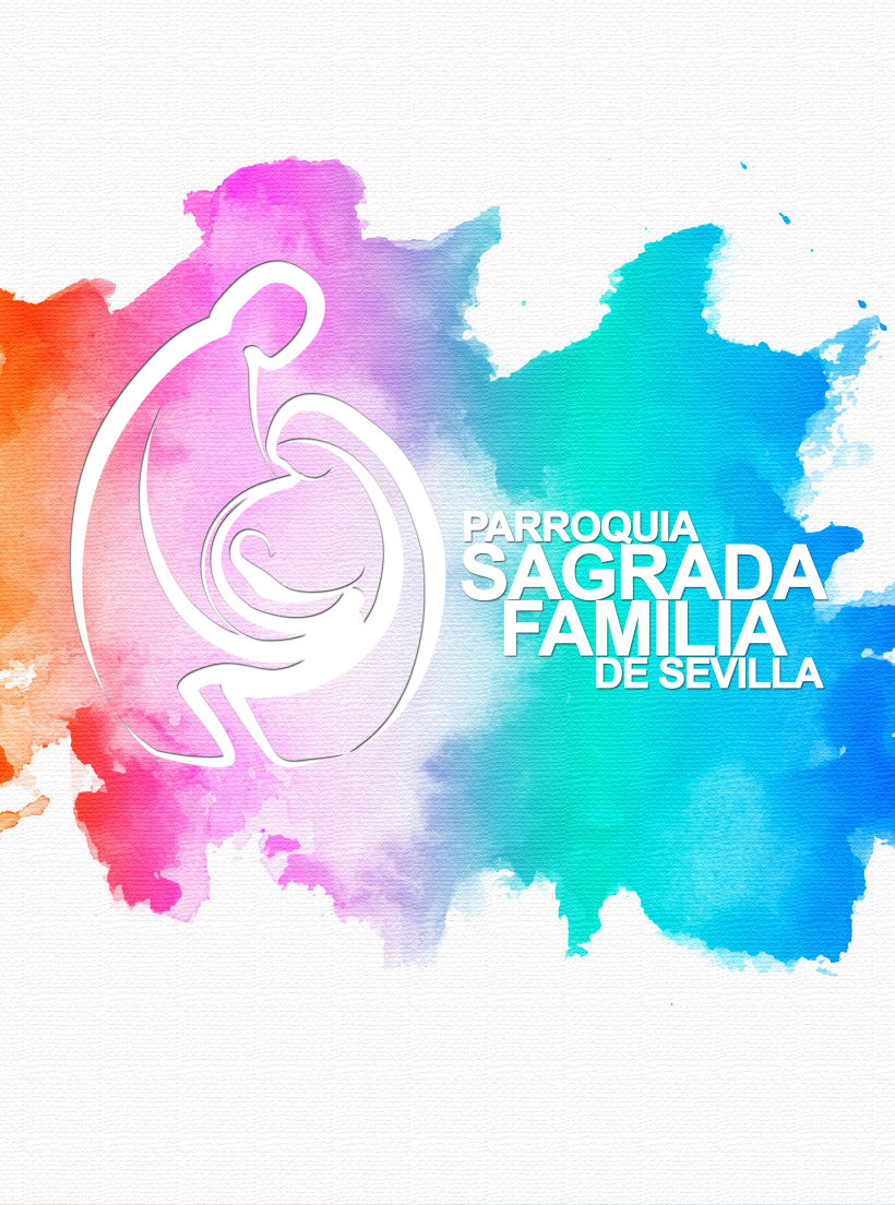 Creación Logotipo Parroquia Sagrada Familia de Sevilla 2