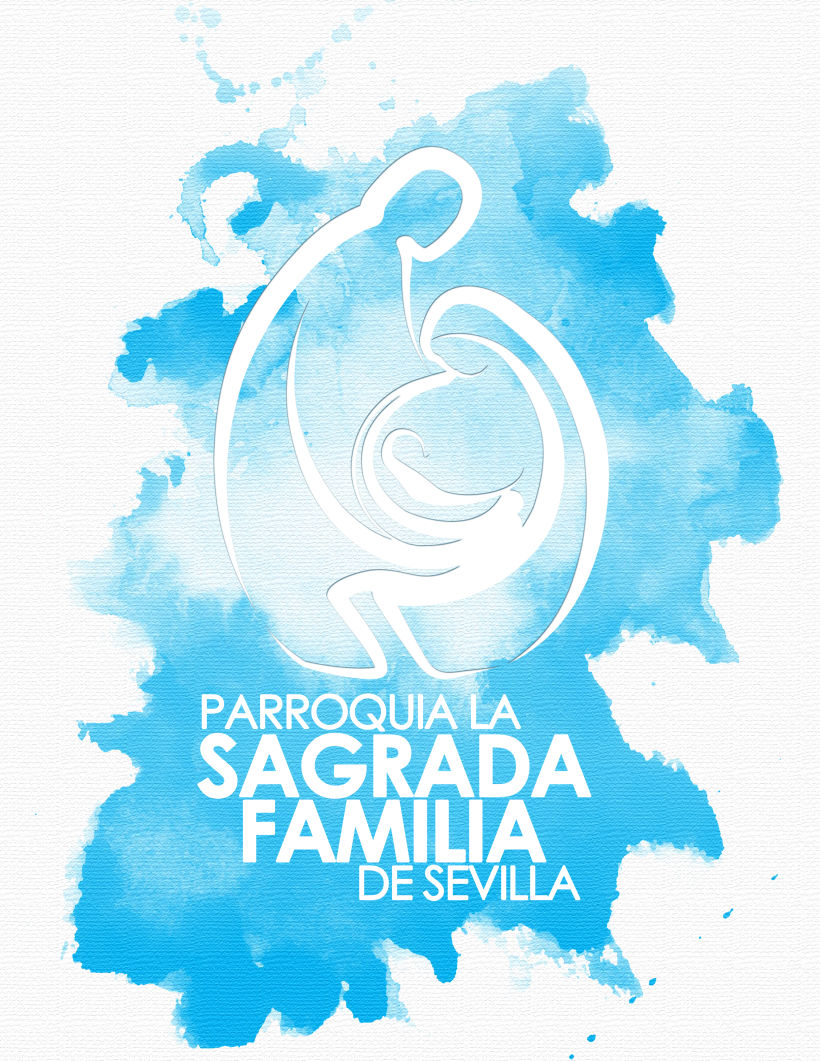 Creación Logotipo Parroquia Sagrada Familia de Sevilla 3