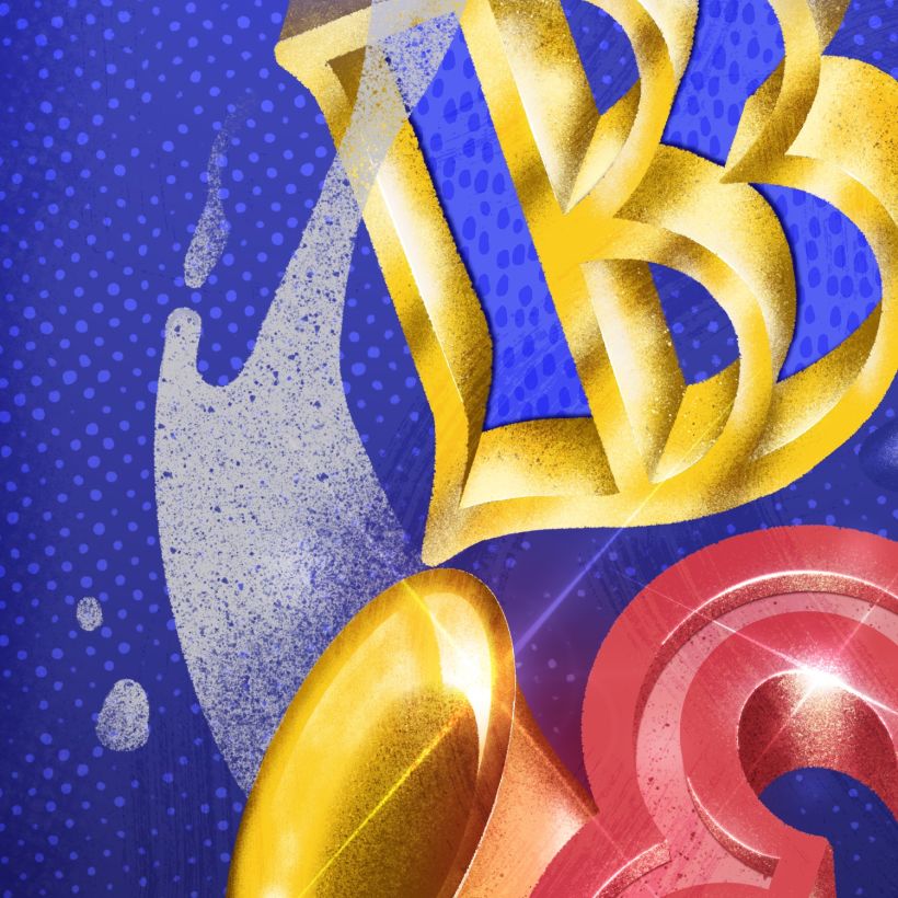 Gilly’s project in Custom Letter Design with Procreate course 8