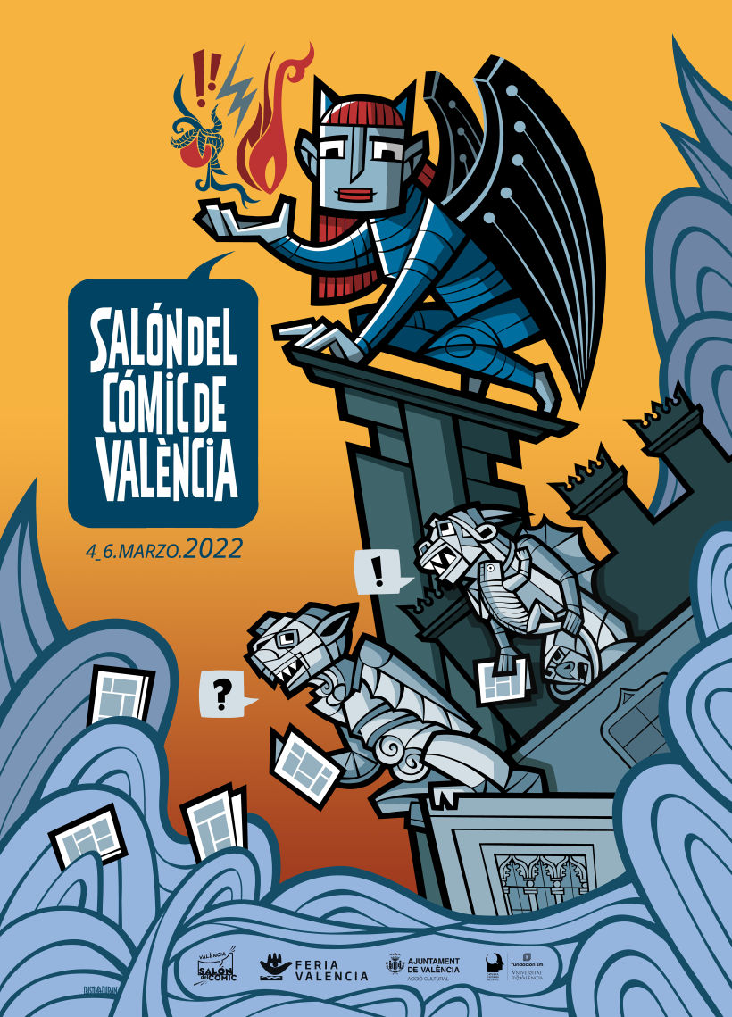 Cartel SALÓN DEL CÓMIC DE VALENCIA 2022 1