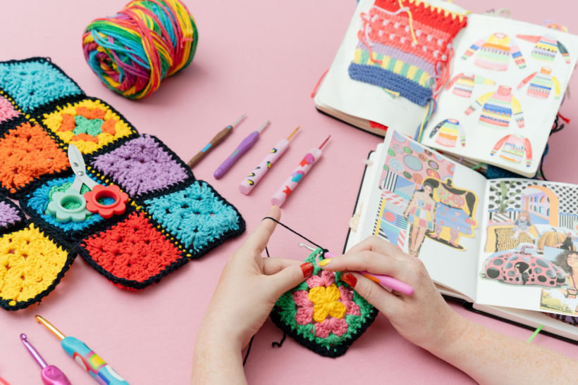 Tutos de crochet, tricot et broderie sur Domestika - Blog Un Grand