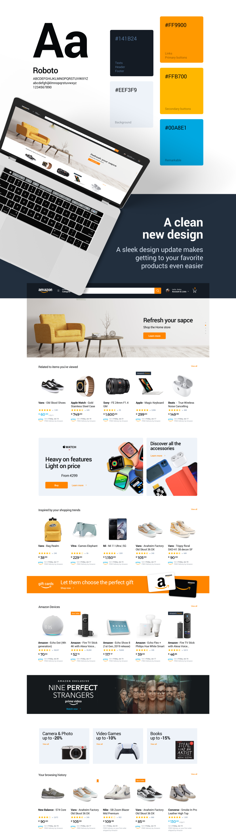 Amazon | Redesign 2