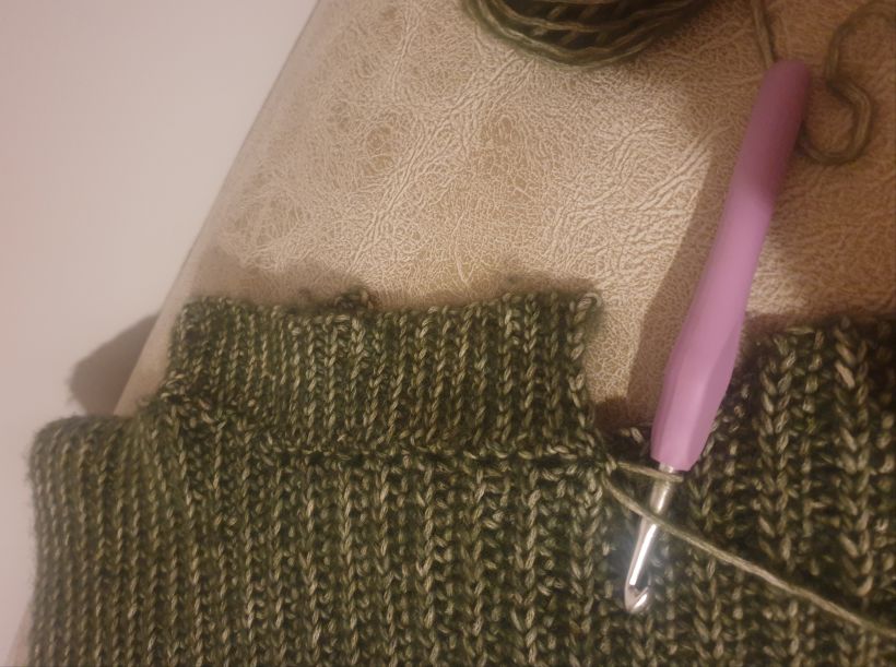 Mi Proyecto del curso: Crochet: crea prendas con una sola aguja 3