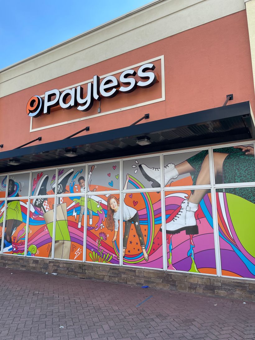 Digital Mural for Payless 6