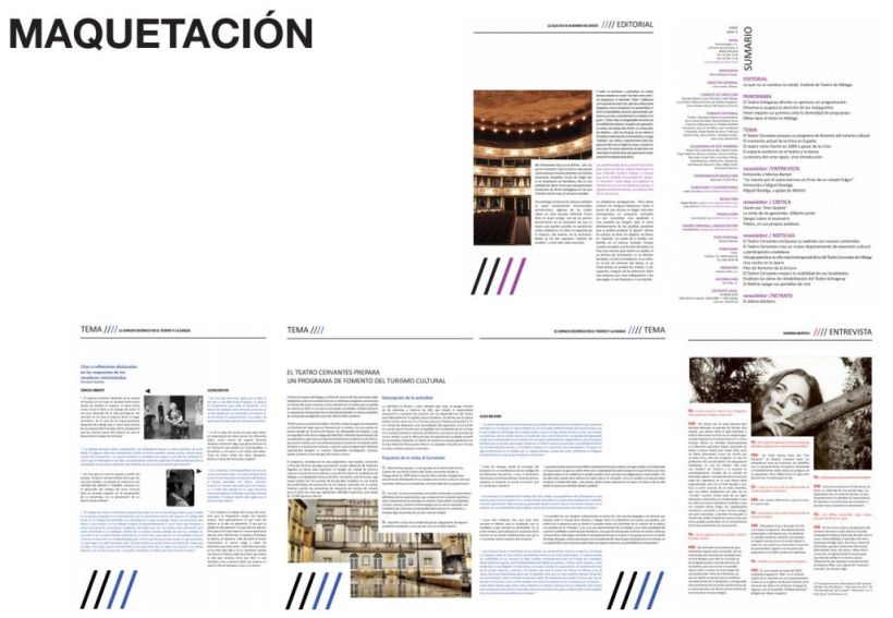 colección de diseño editorial y maquetación de revistas 2