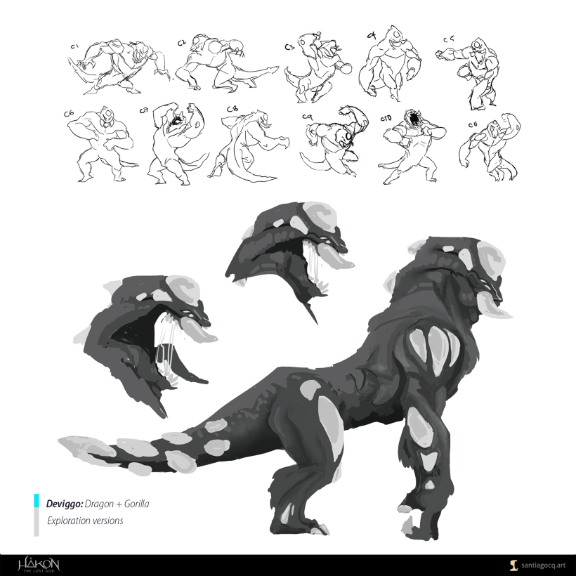 Deviggo Beast - Dragorilla Creature 3
