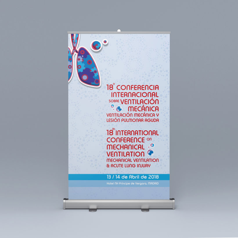 Material de comunicación para congreso de ventilación mecánica 3