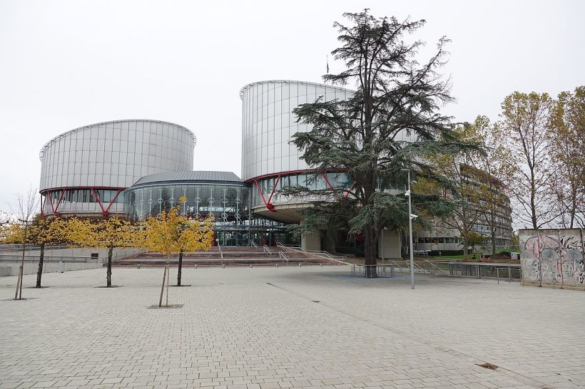 Tribunal Europeu de Direitos Humanos, Estrasburgo, via Gzen92/Wikimedia Commons