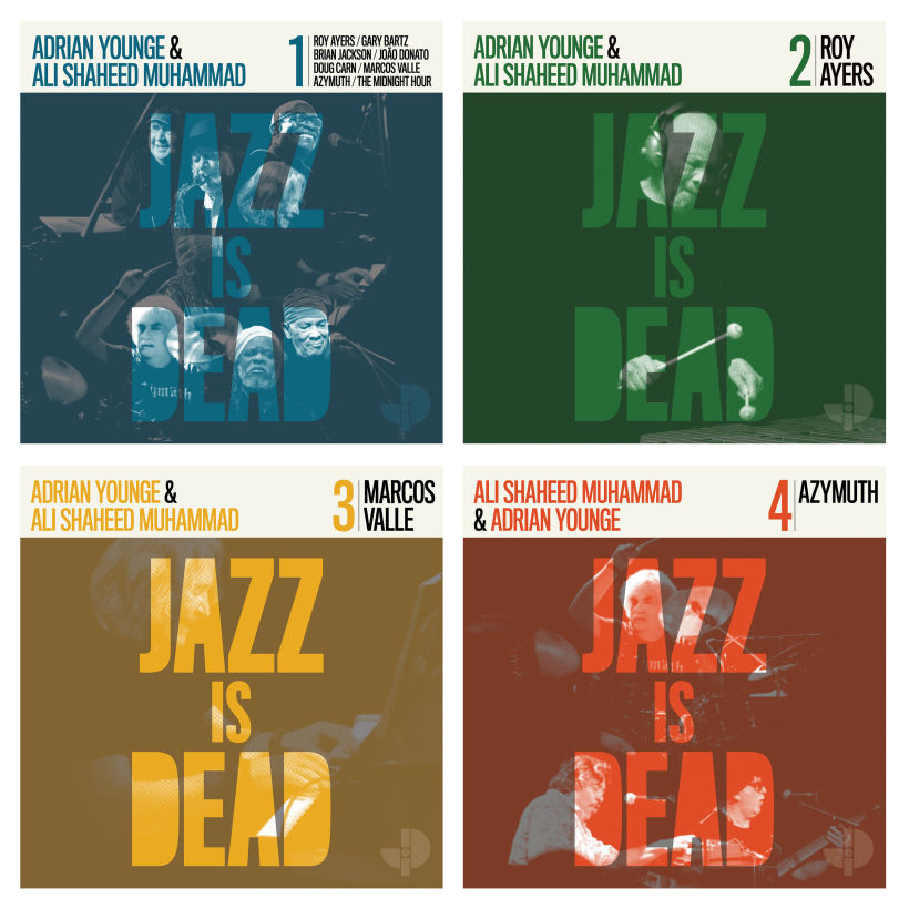  Identity, Packaging & Merch design for the Jazz is Dead record label 4