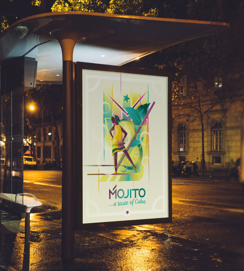 MOJITO: Art Deco Style for Digital Illustration course 18