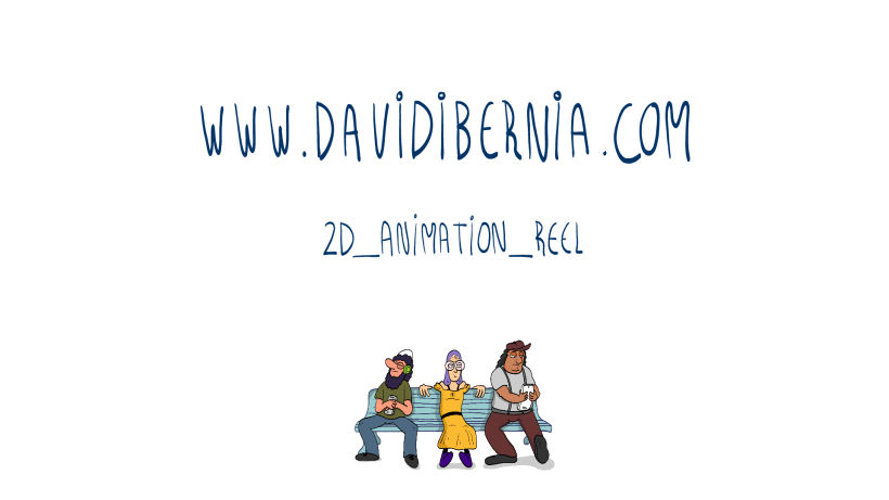 Reel Animación 2021. Gestión autónoma de videos con animaciones e ilustraciones 2D 3