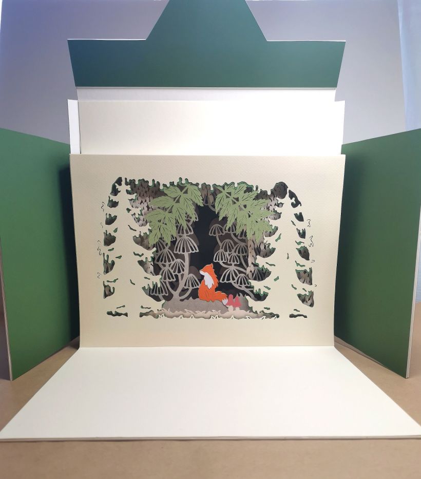 My project in Paper Cutting: Create Paper Scenes with Depth course 10
