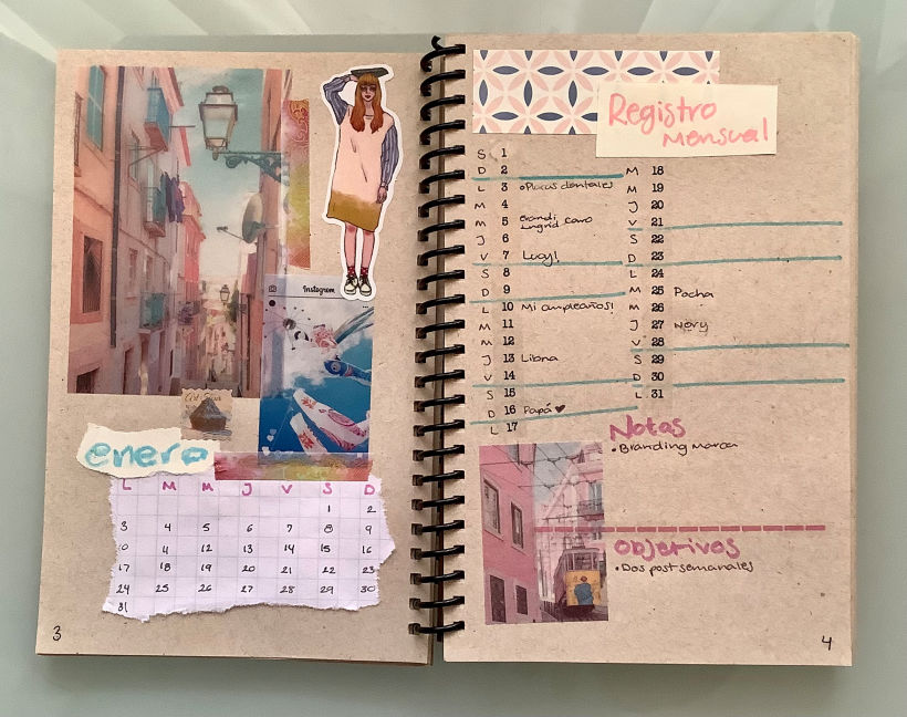 Mi Proyecto del curso:  Bullet journal creativo: planificación y creatividad  5