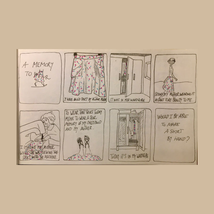 My project in From Autobiography to Illustrated Story course 4