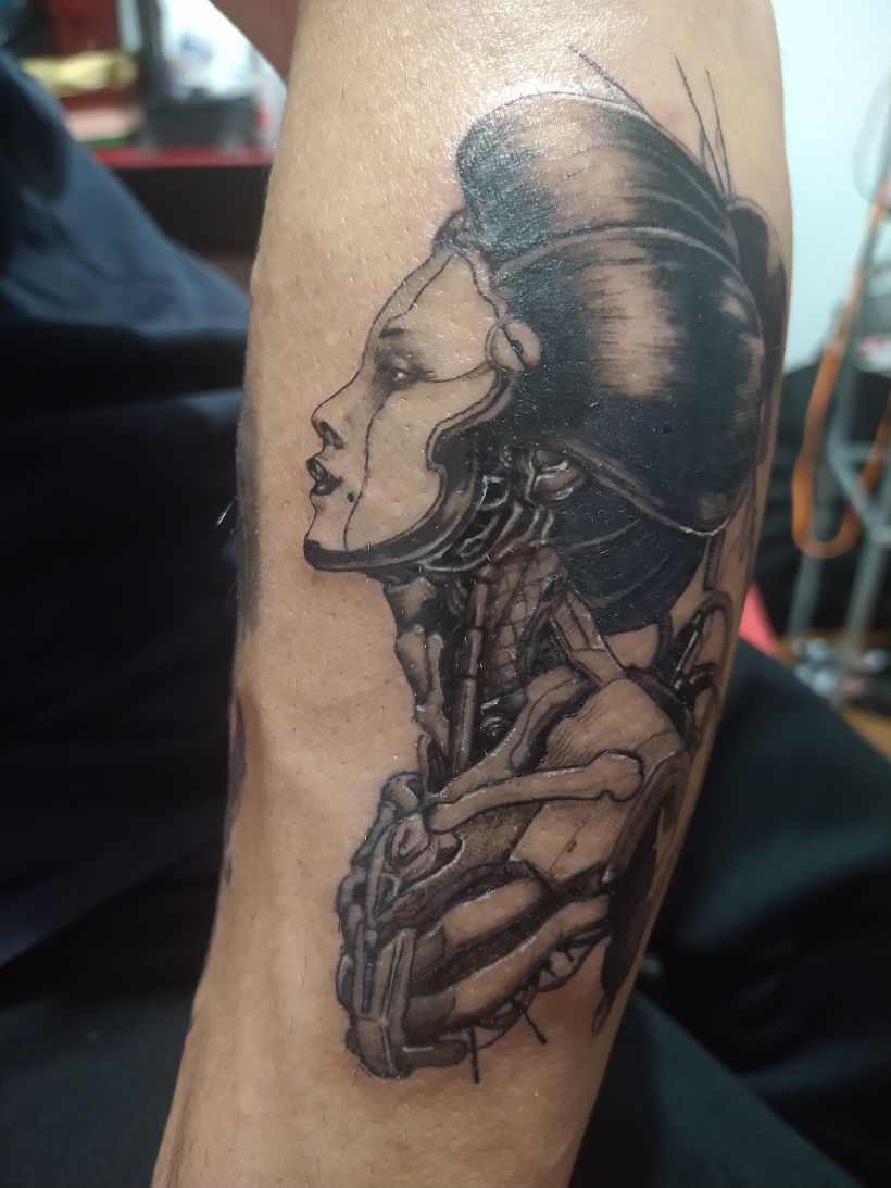 Meu projeto do curso: Técnicas de tatuagem blackwork com fine line