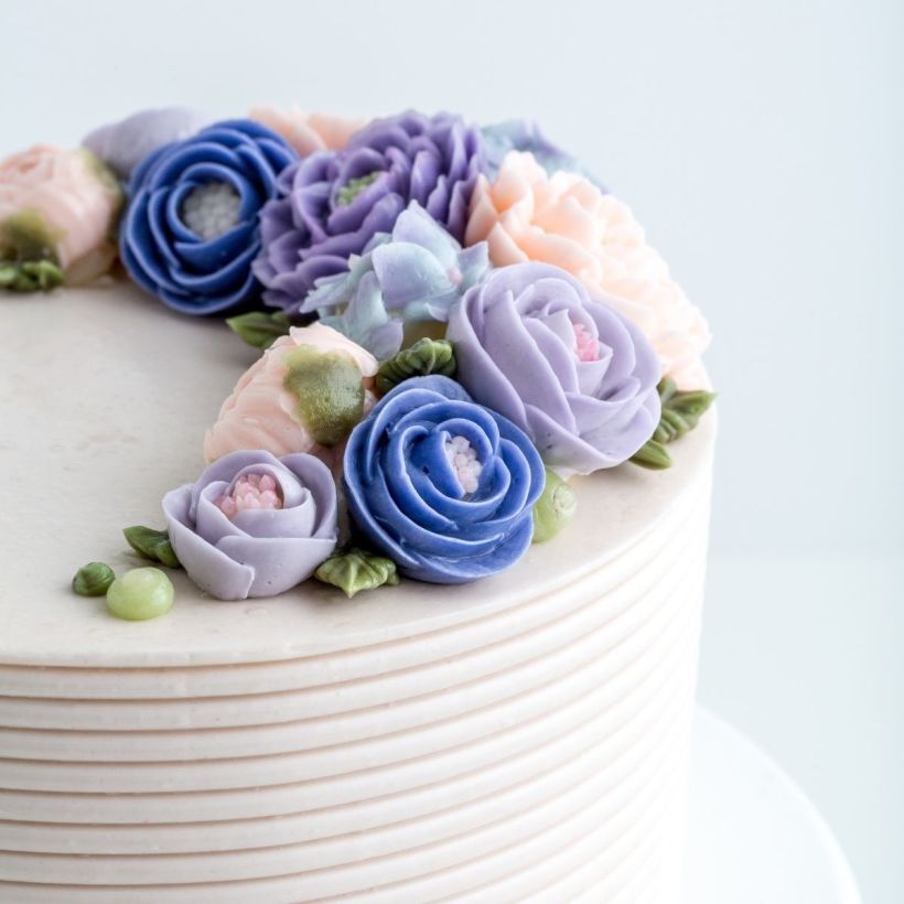 Flower Decorated Cake