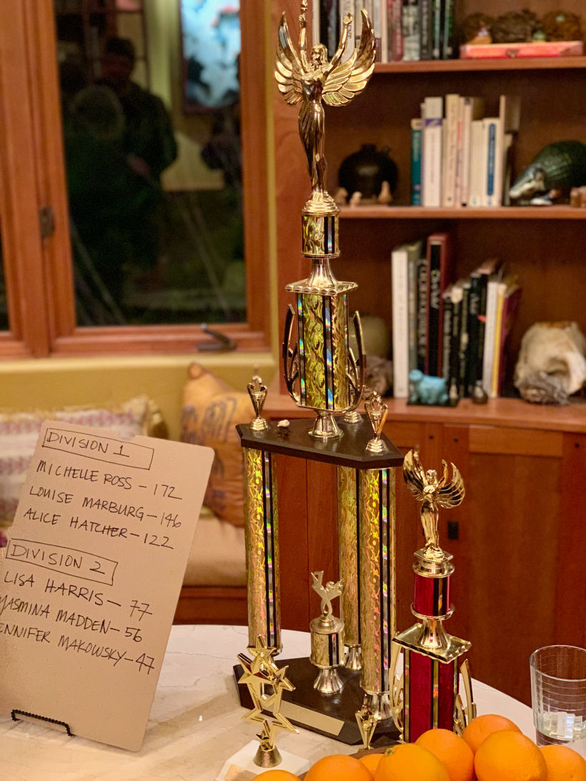 Before the pandemic, our trophy -- Wing of Triumph -- used to be based from winner to winner