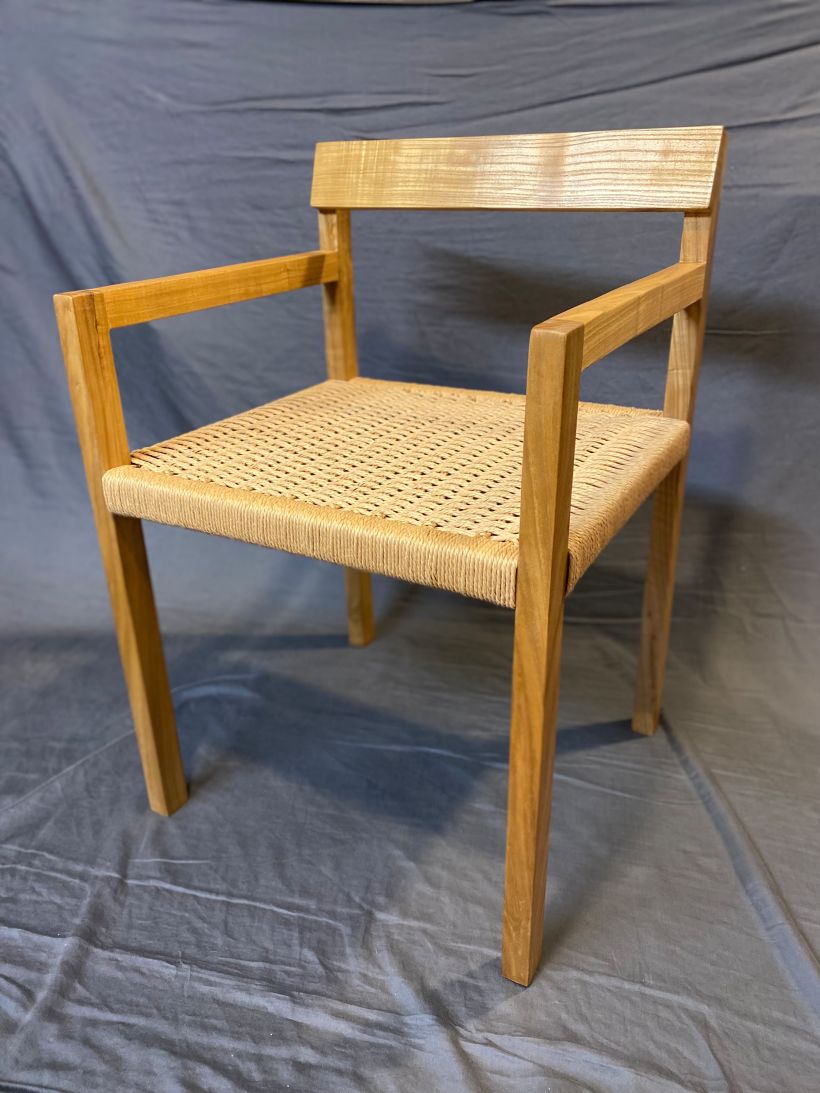 Stock Chair with Danish Cord Seat