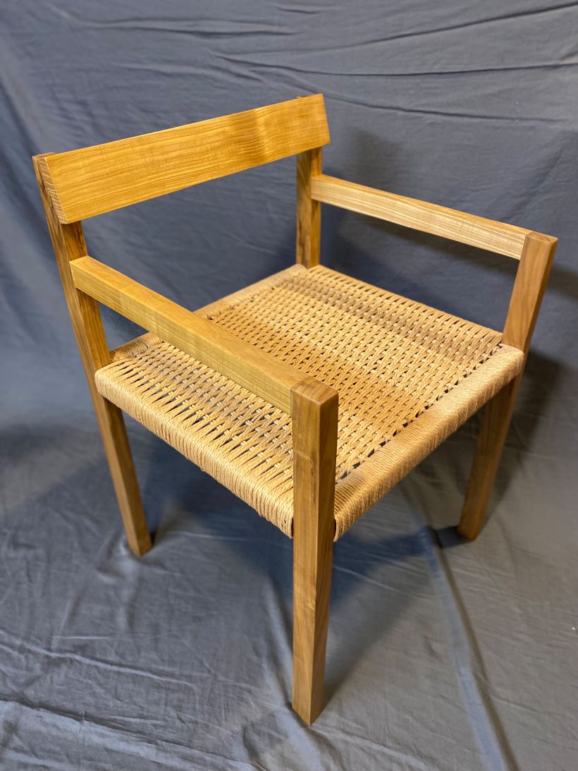 Stock Chair with Danish Cord