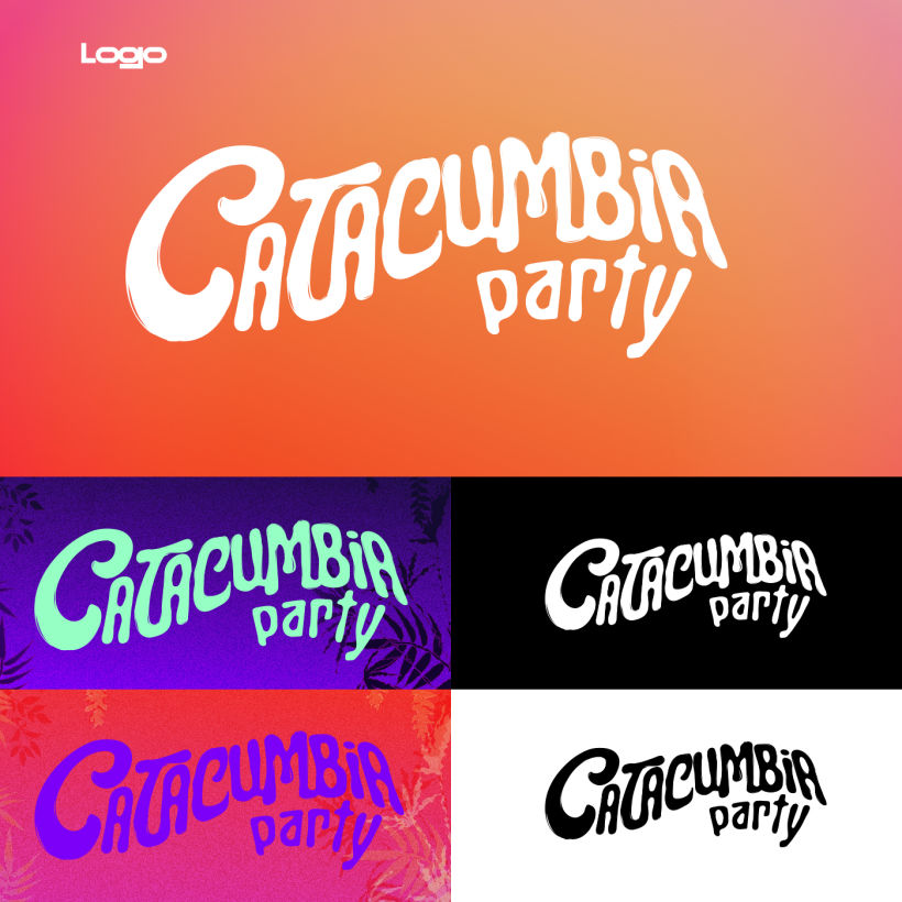 Catacumbia Party (diseño de identidad) 2