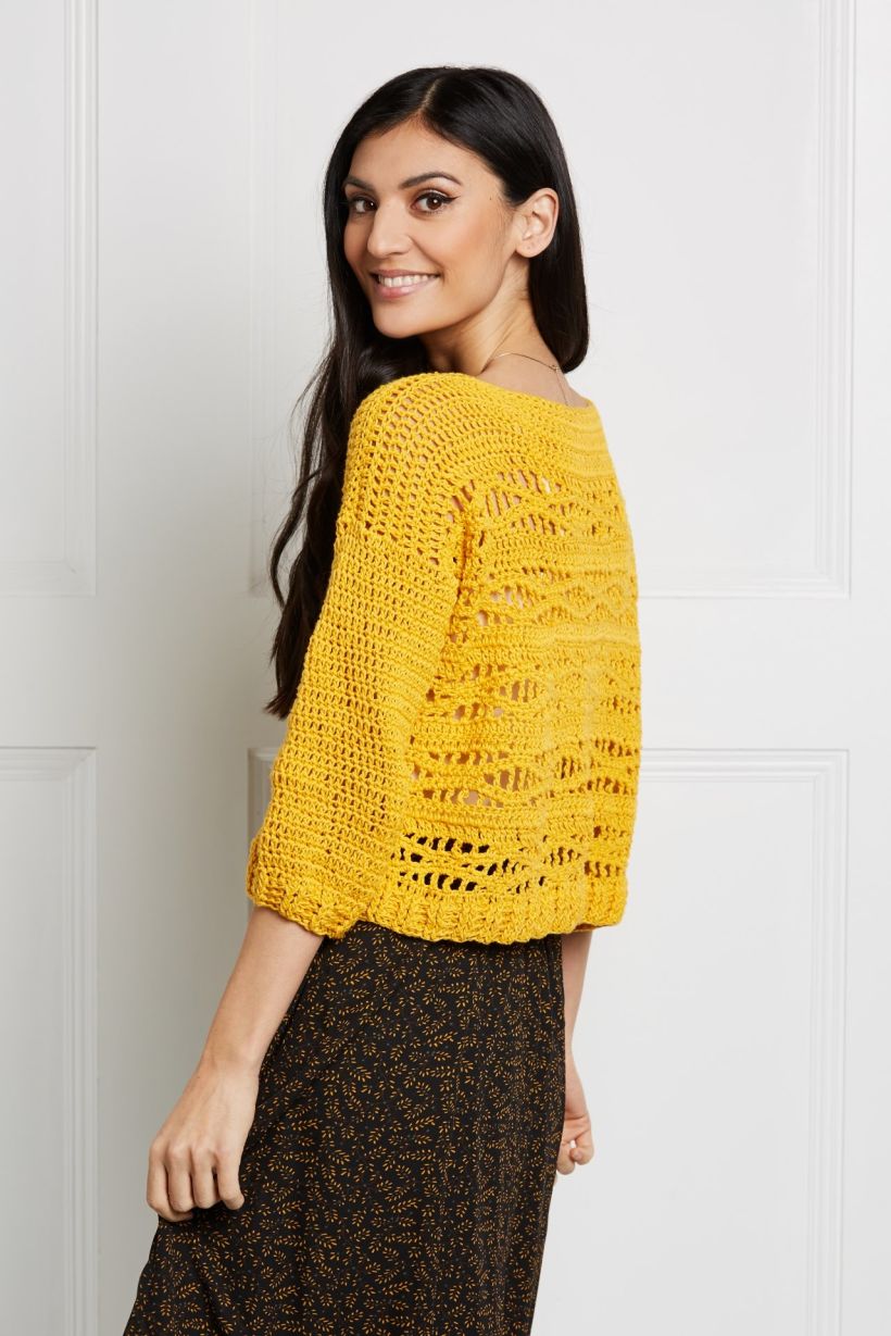 Blossom Sweater - Crochet Now Magazine 2