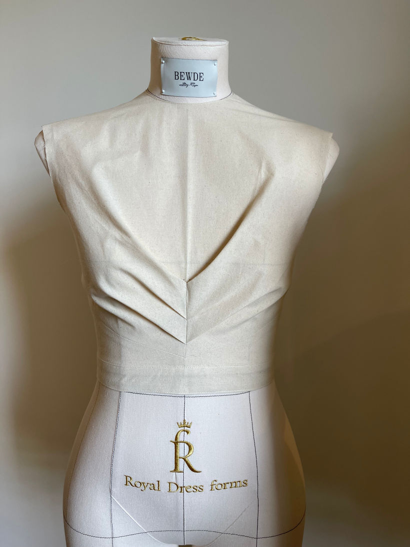 My project in Introduction to Fashion Draping: Create Custom Womenswear course 2