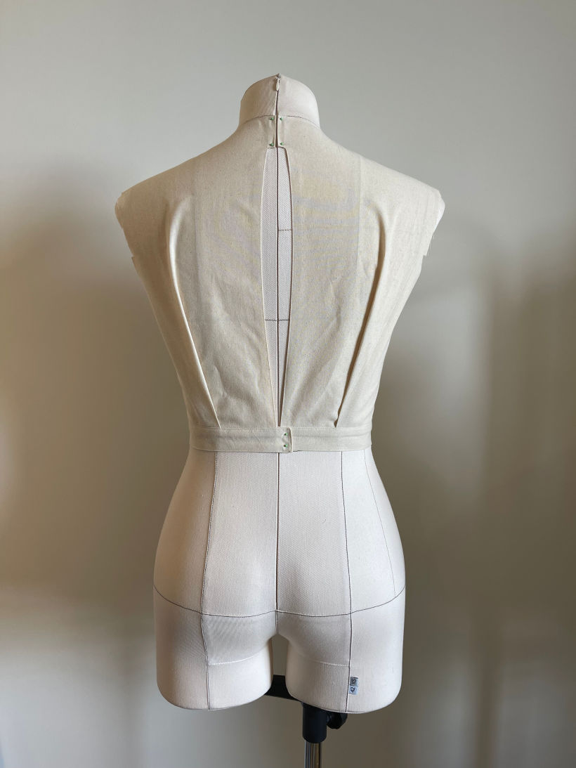 My project in Introduction to Fashion Draping: Create Custom Womenswear course 4
