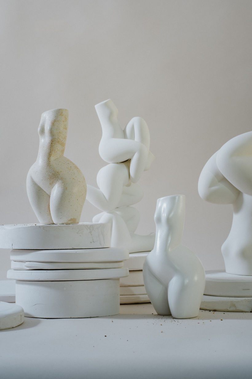 Woman Vases and Sculptures 1