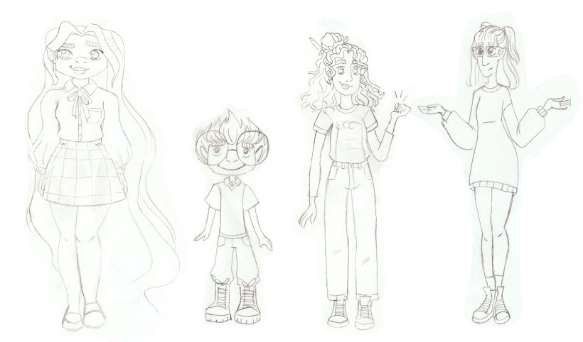 Mi Proyecto del curso: Fábrica de personajes ilustrados 2
