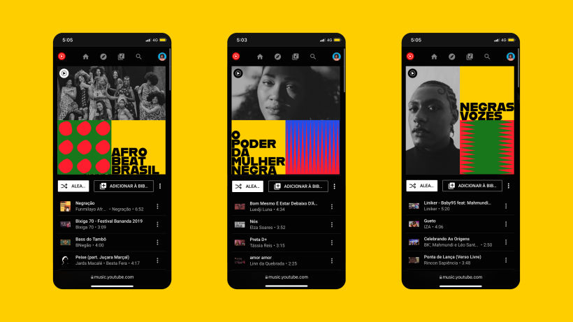 Visual identity for youtube music 9