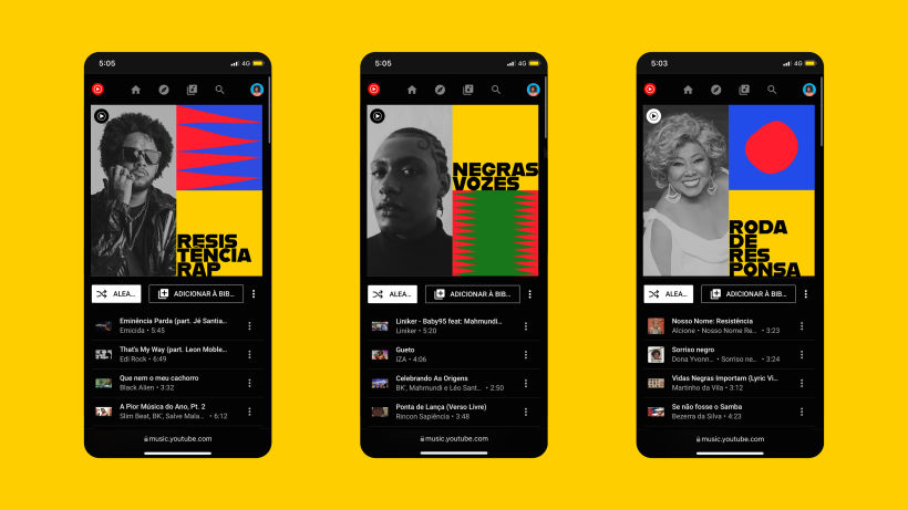Visual identity for youtube music 8
