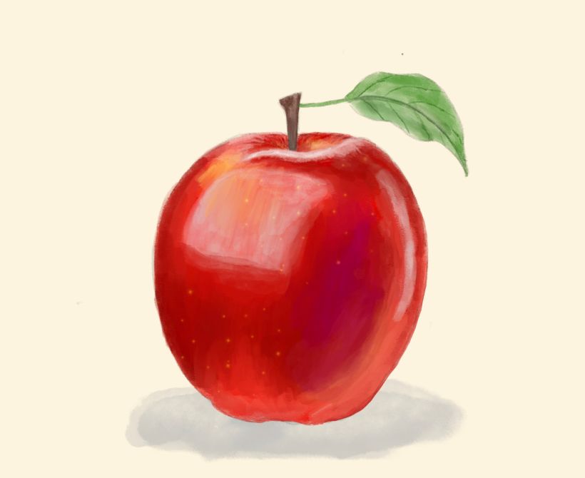 An apple. First illustration ever 2