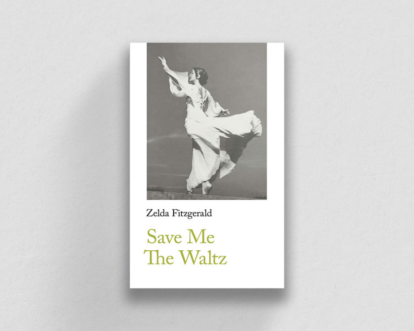 Capa de ‘Save me the Waltz’, de Zelda Fitzgerald (Handheld Press)