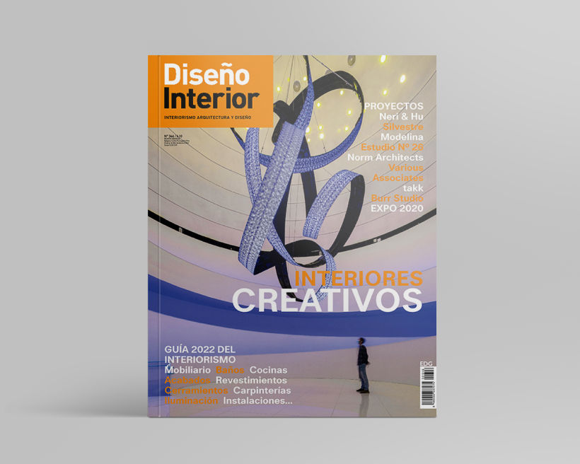 La misión editorial de Diseño Interior es descubrir tendencias y filtrarlas a través de un análisis crítico. 