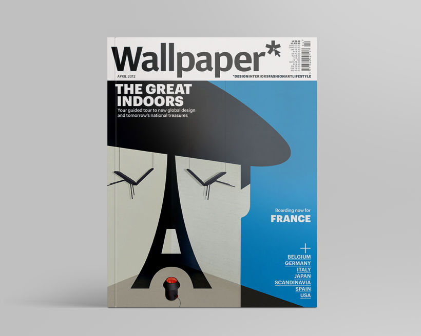Wallpaper * es una publicación centrada en el diseño y la arquitectura, la moda, los viajes, el arte y el estilo de vida.